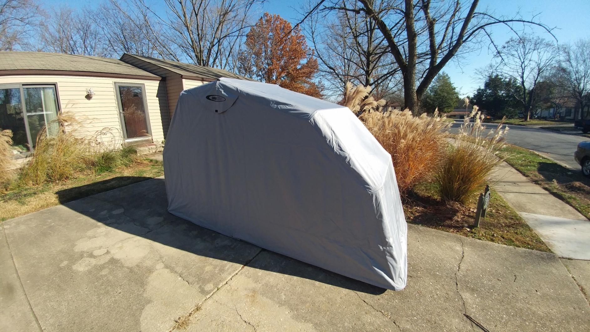 bike shield motorcycle shelter