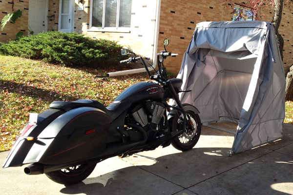 motorcycle cover the bike shield