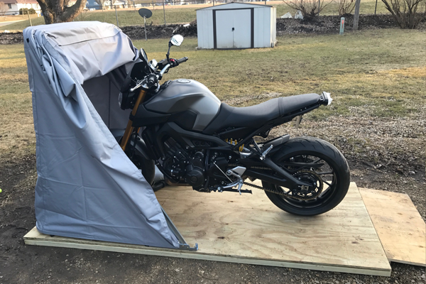 motorcycle cover the bike shield